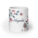 Alejandra Exclusive Name Art Piece Home Office Work Coffee Mug Mexican Spanish Pride Gift Cup One-Of-A-Kind Calligraphy White Glossy Mug | A11 Mexicada