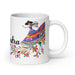 Alejandra Exclusive Name Art Piece Home Office Work Coffee Mug Mexican Spanish Pride Gift Cup One - Of - A - Kind Calligraphy White Glossy Mug | A4 - Mexicada