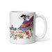 Alejandra Exclusive Name Art Piece Home Office Work Coffee Mug Mexican Spanish Pride Gift Cup One - Of - A - Kind Calligraphy White Glossy Mug | A4 - Mexicada