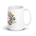 Alejandro Exclusive Name Art Piece Home Office Work Coffee Mug Mexican Spanish Pride Gift Cup One-Of-A-Kind Calligraphy White Glossy Mug | A12 Mexicada 15 oz