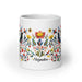 Alejandro Exclusive Name Art Piece Home Office Work Coffee Mug Mexican Spanish Pride Gift Cup One-Of-A-Kind Calligraphy White Glossy Mug | A18 Mexicada