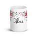 Alexa Exclusive Name Art Piece Home Office Work Coffee Mug Mexican Spanish Pride Gift Cup One-Of-A-Kind Calligraphy White Glossy Mug | A18 Mexicada