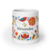 Alexandra Exclusive Name Art Piece Home Office Work Coffee Mug Mexican Spanish Pride Gift Cup One - Of - A - Kind Calligraphy White Glossy Mug | A10 - Mexicada