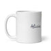 Alicia Exclusive Name Art Piece Home Office Work Coffee Mug Mexican Spanish Pride Gift Cup One-Of-A-Kind Calligraphy White Glossy Mug | A8 Mexicada