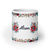 Alison Exclusive Name Art Piece Home Office Work Coffee Mug Mexican Spanish Pride Gift Cup One-Of-A-Kind Calligraphy White Glossy Mug | A38 Mexicada