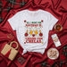 All I Want for Navidad Is Chisme Con Chelas T-Shirt: Funny Spanish English Christmas Shirt, Holiday Party Beer & Gossip Tee, Festive Poinsettia Lights Design, Unisex Gift for Friends Family Mexicada