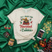 All I Want for Navidad Is Cumbia T-Shirt, Funny Christmas Latin Music Tee with Sombrero Turntable and Dancing Elves, Holiday Party Gift for Cumbia Lovers Mexicada