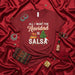 All I Want For Navidad Is Salsa Christmas T-Shirt, Funny Holiday Fiesta Tee, Mexican Food Lover Gift, Unisex Xmas Party Top with Chili and Tree Graphic Mexicada