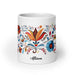 Allison Exclusive Name Art Piece Home Office Work Coffee Mug Mexican Spanish Pride Gift Cup One - Of - A - Kind Calligraphy White Glossy Mug | A16 - Mexicada