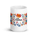 Alma Exclusive Name Art Piece Home Office Work Coffee Mug Mexican Spanish Pride Gift Cup One - Of - A - Kind Calligraphy White Glossy Mug | A2 - Mexicada