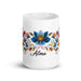 Alma Exclusive Name Art Piece Home Office Work Coffee Mug Mexican Spanish Pride Gift Cup One-Of-A-Kind Calligraphy White Glossy Mug | A20 Mexicada