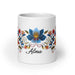 Alma Exclusive Name Art Piece Home Office Work Coffee Mug Mexican Spanish Pride Gift Cup One-Of-A-Kind Calligraphy White Glossy Mug | A20 Mexicada