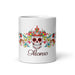 Alonso Exclusive Name Art Piece Home Office Work Coffee Mug Mexican Spanish Pride Gift Cup One-Of-A-Kind Calligraphy White Glossy Mug | A2 Mexicada