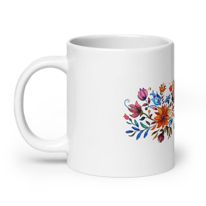 Amador Exclusive Name Art Piece Home Office Work Coffee Mug Mexican Spanish Pride Gift Cup One - Of - A - Kind Calligraphy White Glossy Mug | A1 - Mexicada