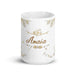 Amaia Exclusive Name Art Piece Home Office Work Coffee Mug Mexican Spanish Pride Gift Cup One - Of - A - Kind Calligraphy White Glossy Mug | A21 - Mexicada