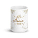 Amaia Exclusive Name Art Piece Home Office Work Coffee Mug Mexican Spanish Pride Gift Cup One-Of-A-Kind Calligraphy White Glossy Mug | A21 Mexicada