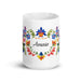 Amaia Exclusive Name Art Piece Home Office Work Coffee Mug Mexican Spanish Pride Gift Cup One-Of-A-Kind Calligraphy White Glossy Mug | A26 Mexicada