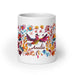 Amalia Exclusive Name Art Piece Home Office Work Coffee Mug Mexican Spanish Pride Gift Cup One - Of - A - Kind Calligraphy White Glossy Mug | A30 - Mexicada