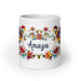 Amaya Exclusive Name Art Piece Home Office Work Coffee Mug Mexican Spanish Pride Gift Cup One - Of - A - Kind Calligraphy White Glossy Mug | A20 - Mexicada