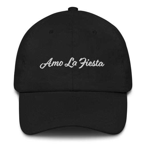 Amo La Fiesta Embroidered Dad Hat | I Love the Party, Celebration, Fun, Festival, Event | A5 Mexicada