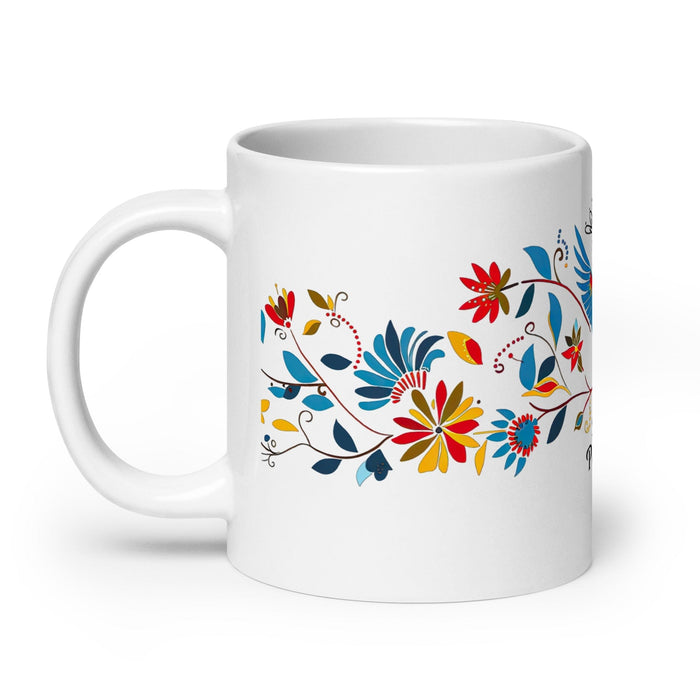 Ana Paula Exclusive Name Art Piece Home Office Work Coffee Mug Mexican Spanish Pride Gift Cup One-Of-A-Kind Calligraphy White Glossy Mug | A17 Mexicada