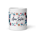 Ana Sofía Exclusive Name Art Piece Home Office Work Coffee Mug Mexican Spanish Pride Gift Cup One - Of - A - Kind Calligraphy White Glossy Mug | A6 - Mexicada