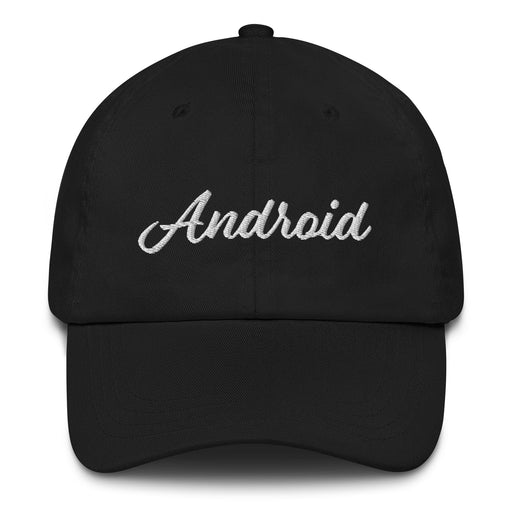 Android Embroidered Dad Hat | Android, Strength, Innovation, Technology | A5 Mexicada