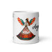 Angel Exclusive Name Art Piece Home Office Work Coffee Mug Mexican Spanish Pride Gift Cup One - Of - A - Kind Calligraphy White Glossy Mug | A2 - Mexicada