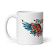 Angel Exclusive Name Art Piece Home Office Work Coffee Mug Mexican Spanish Pride Gift Cup One-Of-A-Kind Calligraphy White Glossy Mug | A4 Mexicada