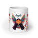 Ángela Exclusive Name Art Piece Home Office Work Coffee Mug Mexican Spanish Pride Gift Cup One-Of-A-Kind Calligraphy White Glossy Mug | Á20 Mexicada