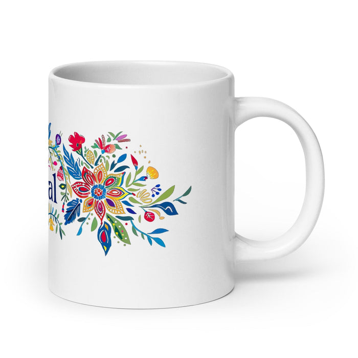 Aníbal Exclusive Name Art Piece Home Office Work Coffee Mug Mexican Spanish Pride Gift Cup One-Of-A-Kind Calligraphy White Glossy Mug | A12 Mexicada 20 oz