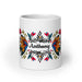 Anthony Exclusive Name Art Piece Home Office Work Coffee Mug Mexican Spanish Pride Gift Cup One-Of-A-Kind Calligraphy White Glossy Mug | A6 Mexicada