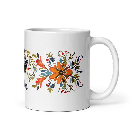 Anthony Exclusive Name Art Piece Home Office Work Coffee Mug Mexican Spanish Pride Gift Cup One-Of-A-Kind Calligraphy White Glossy Mug | A8 Mexicada 11 oz