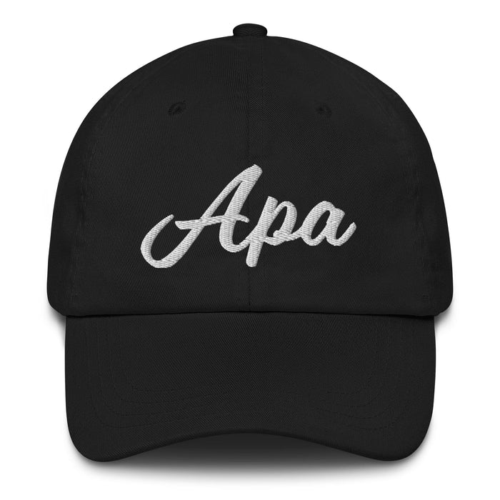 Apa Embroidered Dad Hat | Father, Mentor, Wisdom, Guidance, Respect, Protector | A5 Mexicada