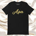 Apa Men & Women's T-Shirt | A5, Strength, Power, Warrior, Bold, Courage Mexicada XS