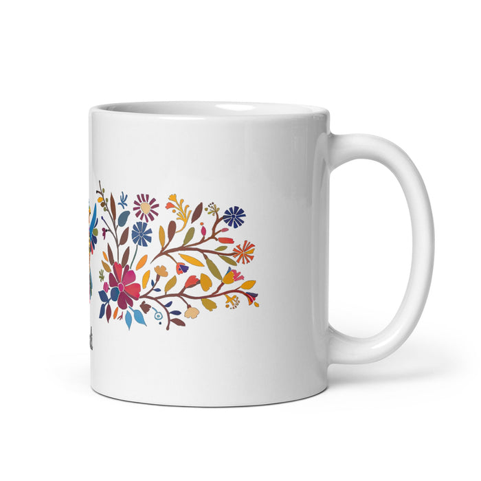 Araceli Exclusive Name Art Piece Home Office Work Coffee Mug Mexican Spanish Pride Gift Cup One - Of - A - Kind Calligraphy White Glossy Mug | A13 - Mexicada