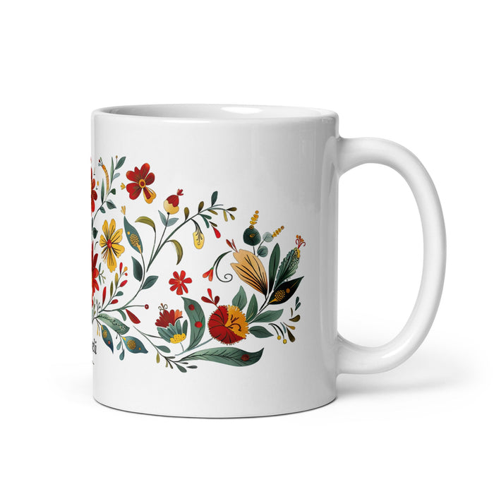 Araceli Exclusive Name Art Piece Home Office Work Coffee Mug Mexican Spanish Pride Gift Cup One - Of - A - Kind Calligraphy White Glossy Mug | A15 - Mexicada