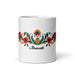 Araceli Exclusive Name Art Piece Home Office Work Coffee Mug Mexican Spanish Pride Gift Cup One - Of - A - Kind Calligraphy White Glossy Mug | A5 - Mexicada