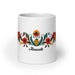 Araceli Exclusive Name Art Piece Home Office Work Coffee Mug Mexican Spanish Pride Gift Cup One-Of-A-Kind Calligraphy White Glossy Mug | A5 Mexicada