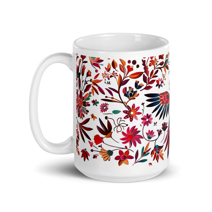 Araceli Exclusive Name Art Piece Home Office Work Coffee Mug Mexican Spanish Pride Gift Cup One-Of-A-Kind Calligraphy White Glossy Mug | A8 Mexicada