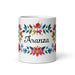 Aranza Exclusive Name Art Piece Home Office Work Coffee Mug Mexican Spanish Pride Gift Cup One-Of-A-Kind Calligraphy White Glossy Mug | A21 Mexicada