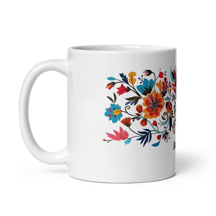 Aranza Exclusive Name Art Piece Home Office Work Coffee Mug Mexican Spanish Pride Gift Cup One - Of - A - Kind Calligraphy White Glossy Mug | A30 - Mexicada