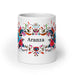 Aranza Exclusive Name Art Piece Home Office Work Coffee Mug Mexican Spanish Pride Gift Cup One - Of - A - Kind Calligraphy White Glossy Mug | A5 - Mexicada