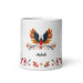 Arleth Exclusive Name Art Piece Home Office Work Coffee Mug Mexican Spanish Pride Gift Cup One - Of - A - Kind Calligraphy White Glossy Mug | A1 - Mexicada