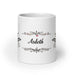 Arleth Exclusive Name Art Piece Home Office Work Coffee Mug Mexican Spanish Pride Gift Cup One-Of-A-Kind Calligraphy White Glossy Mug | A14 Mexicada