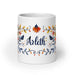 Arleth Exclusive Name Art Piece Home Office Work Coffee Mug Mexican Spanish Pride Gift Cup One - Of - A - Kind Calligraphy White Glossy Mug | A15 - Mexicada