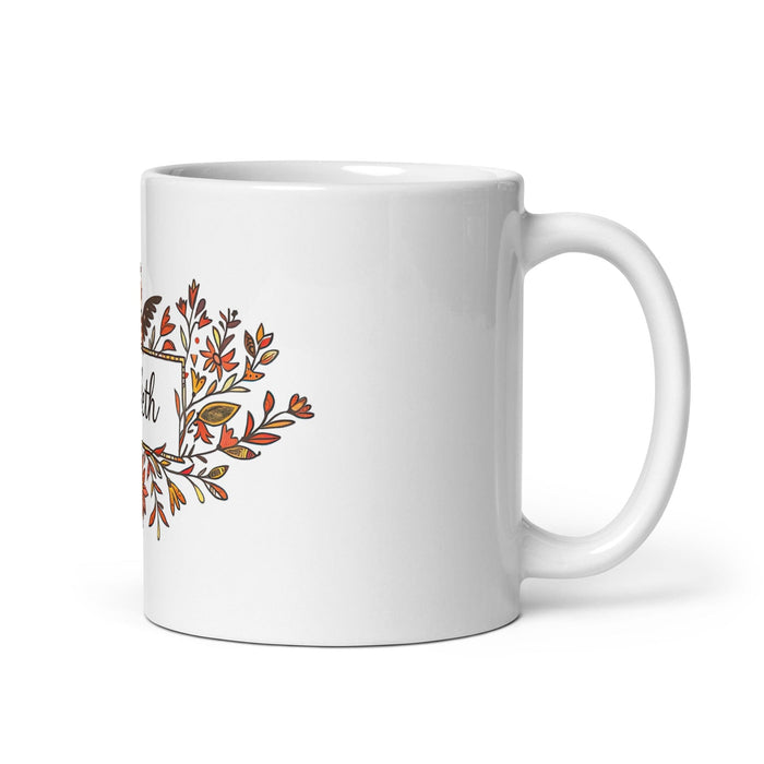 Arleth Exclusive Name Art Piece Home Office Work Coffee Mug Mexican Spanish Pride Gift Cup One-Of-A-Kind Calligraphy White Glossy Mug | A16 Mexicada 11 oz