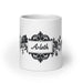 Arleth Exclusive Name Art Piece Home Office Work Coffee Mug Mexican Spanish Pride Gift Cup One-Of-A-Kind Calligraphy White Glossy Mug | A2 Mexicada