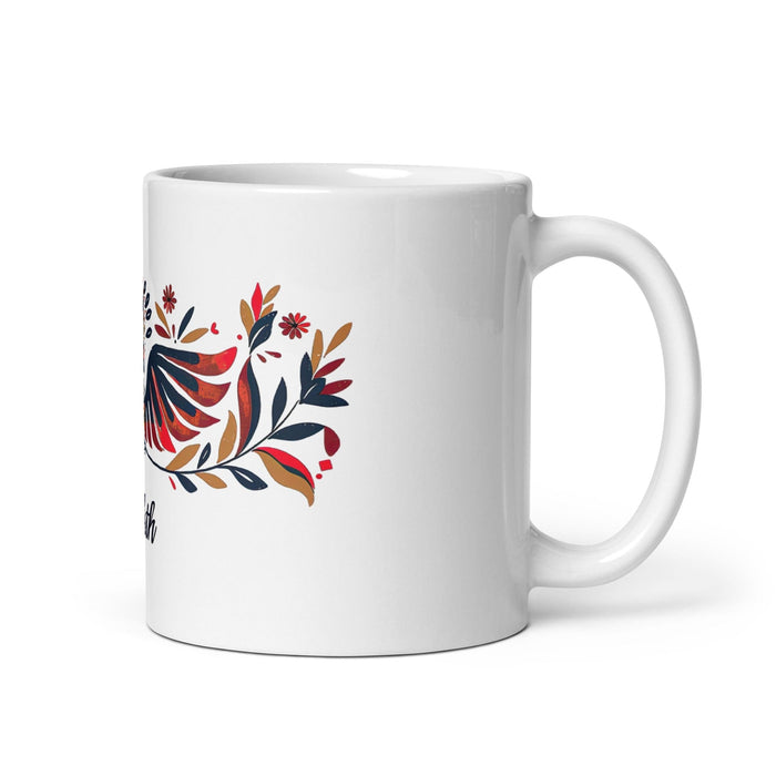 Arleth Exclusive Name Art Piece Home Office Work Coffee Mug Mexican Spanish Pride Gift Cup One-Of-A-Kind Calligraphy White Glossy Mug | A21 Mexicada 11 oz