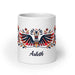 Arleth Exclusive Name Art Piece Home Office Work Coffee Mug Mexican Spanish Pride Gift Cup One-Of-A-Kind Calligraphy White Glossy Mug | A21 Mexicada